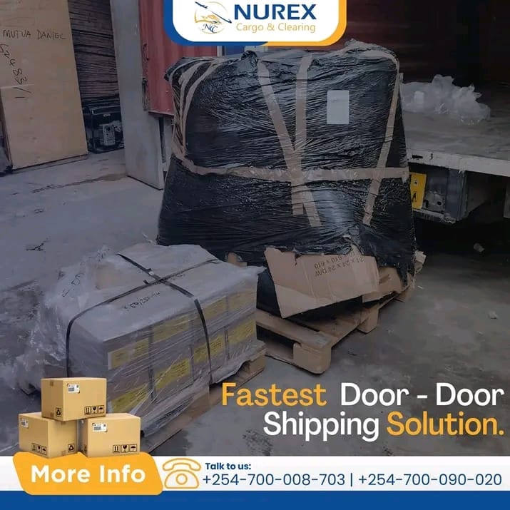 Air freight handling at JKIA cargo terminal - Air cargo operations at Jomo Kenyatta International Airport